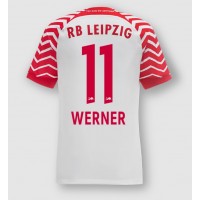 Moški Nogometni dresi RB Leipzig Timo Werner #11 Domači 2023-24 Kratek Rokav